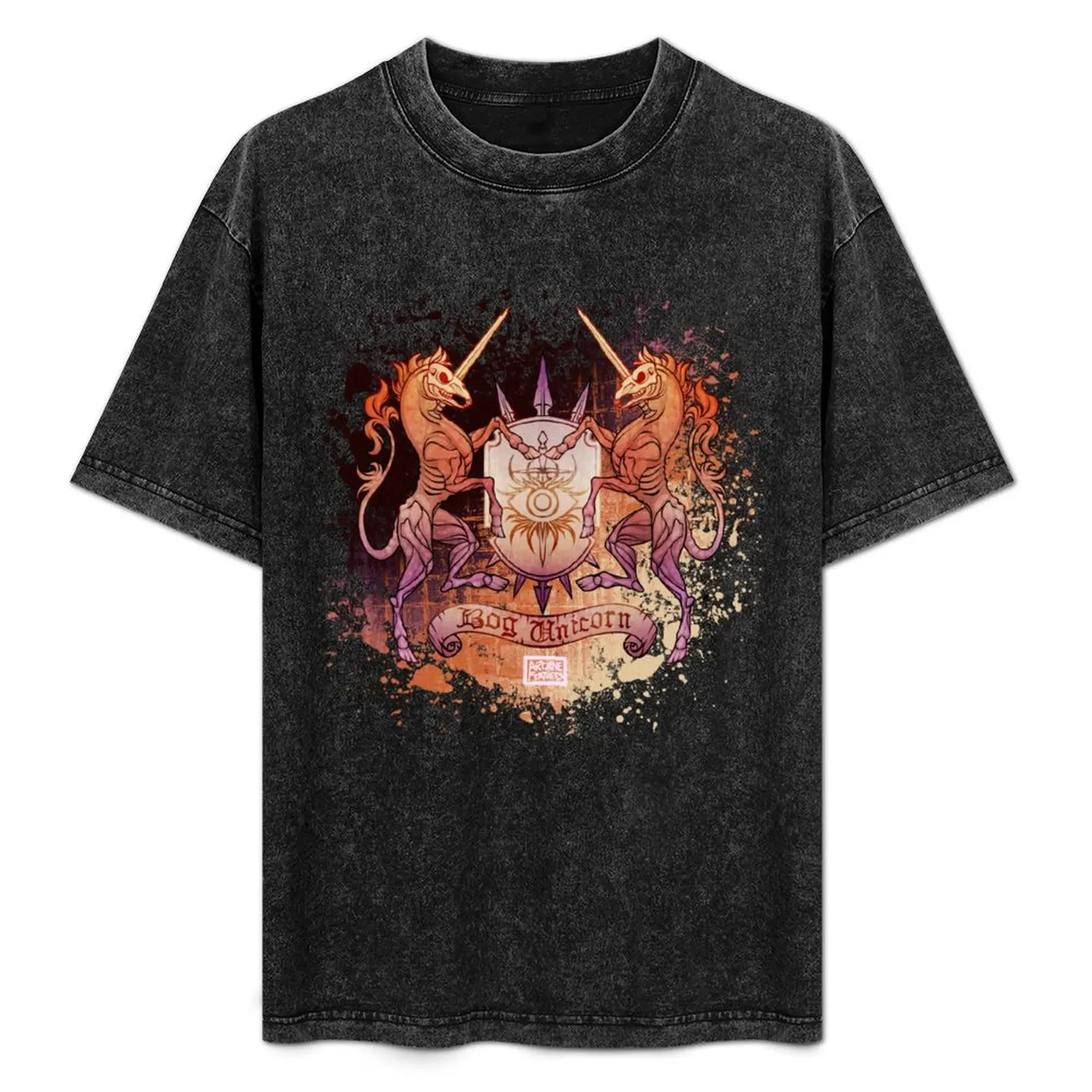 

Dragon Age: Inquisition Bog Unicorn T-Shirt t shirts for man pack cotton cotton t shirt man T-Shirt