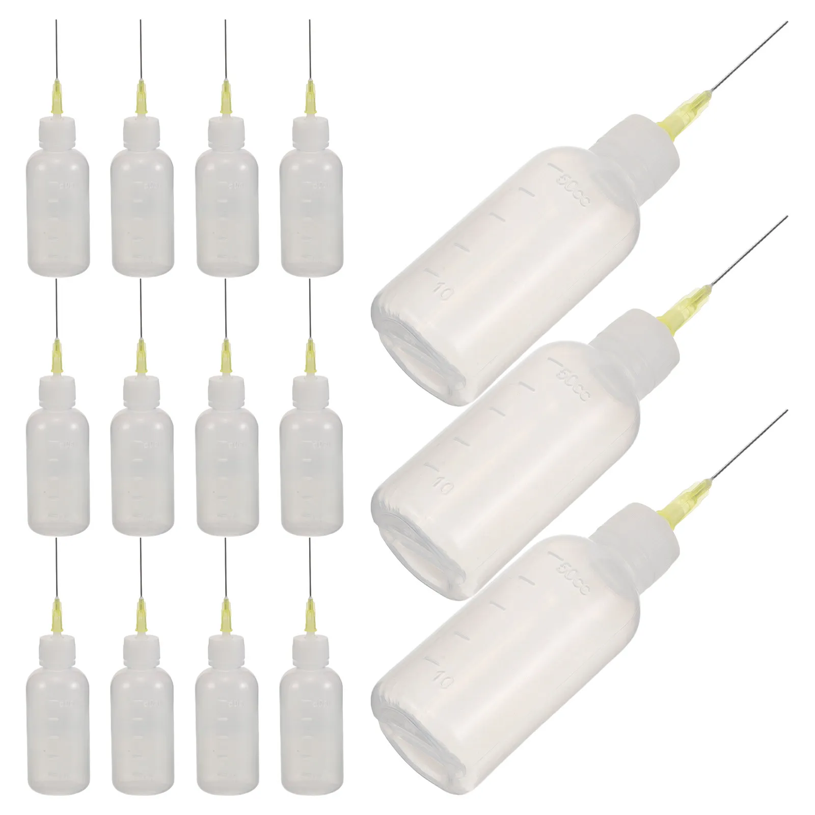 20Pcs Train Track Oil Bottle 50Cc Grease Dispenser Needle Tip Squeeze Bottle for Ho Railway Accessories Railway Lubricant view 5