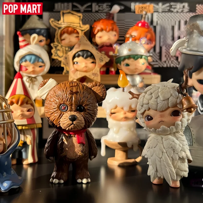 

POP MART Hirono Shelter Series слепая коробка игрушки Kawaii аниме фигурка мультяшная модель коробка-сюрприз Mystery Box домашний декор подарки