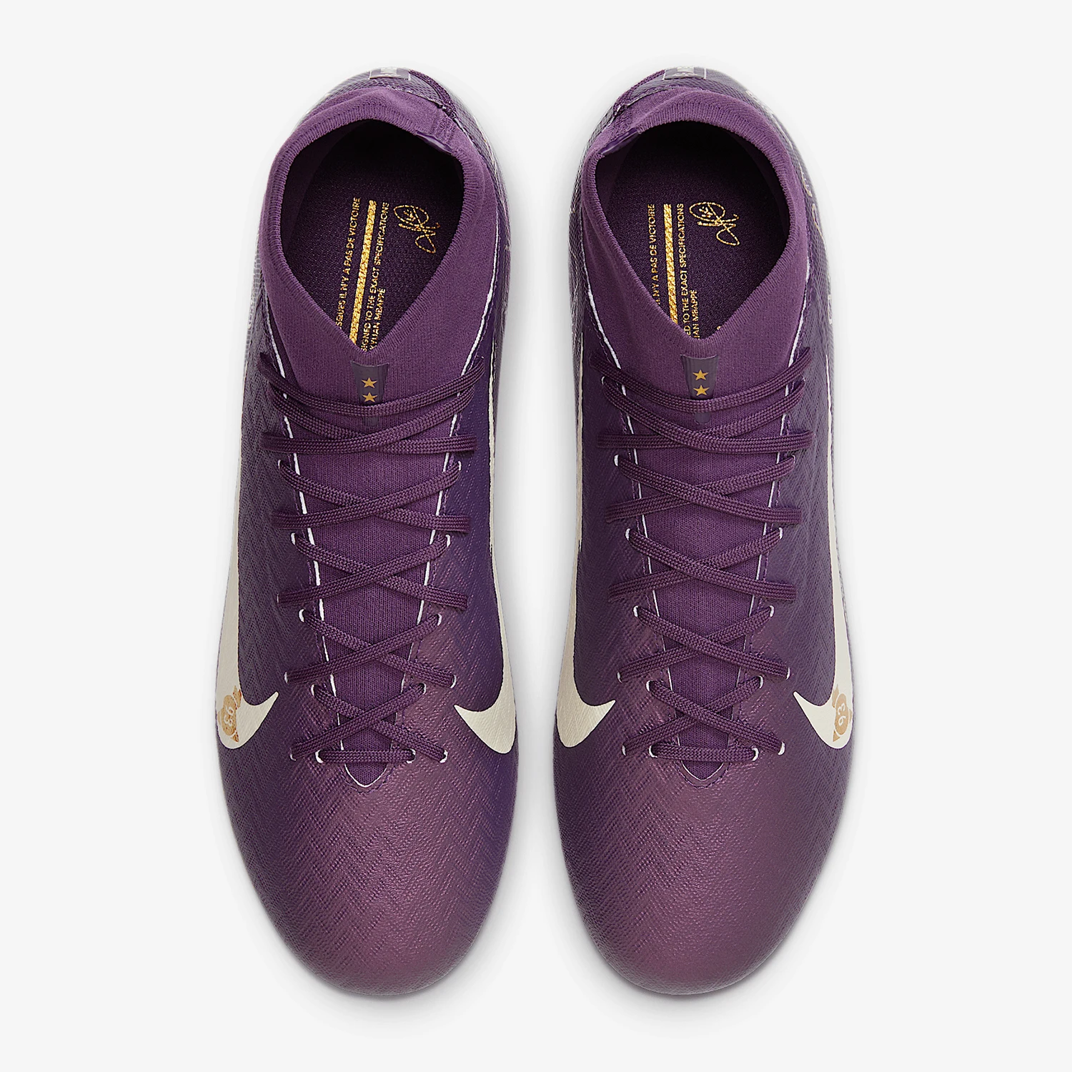 Nike genuine Superfly 10 Men's Mid-Top Cushioned Soccer Shoes HJ7309-500 view 4