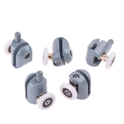 4pcs Shower Rooms Cabins Pulley Shower Room Roller Runners Wheels Pulleys New