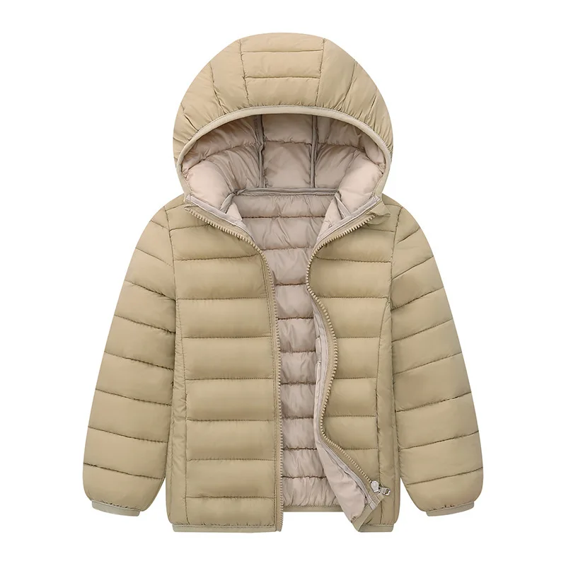 4-16 Years Girls Boys Down Jacket Autumn Coats Children Clothing  Kids Hooded Down Cotton Outerwear Boys Warm Snowsuit Jackets