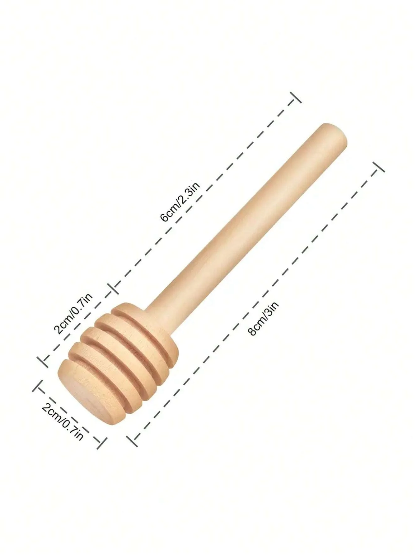 10pcs Honey Dipper, Wooden Honey Stirring Stick, For Dispensing Moisturizing Honey And Wedding Party Favors