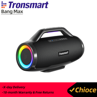 Tronsmart Bang Max Speaker 130W Powerful Speaker with 3 Way Sound System, Sync Up 100+ Speakers, APP Control, Guitar/Mic Input