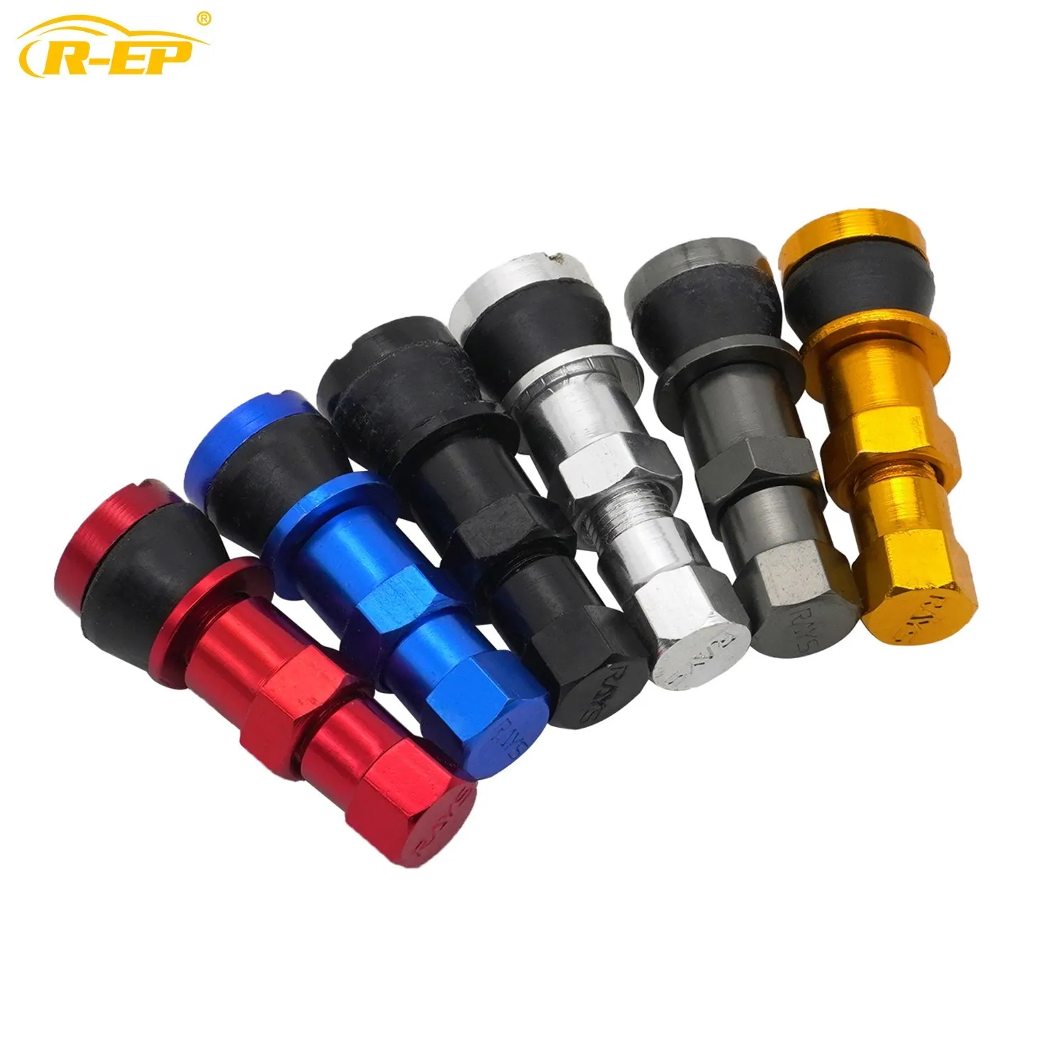 Universal 4PCS Tire Wheel Snap-in Valve Stems Fits for Car Motorcycle Bike Wheel Tires Valves Tyre Stem