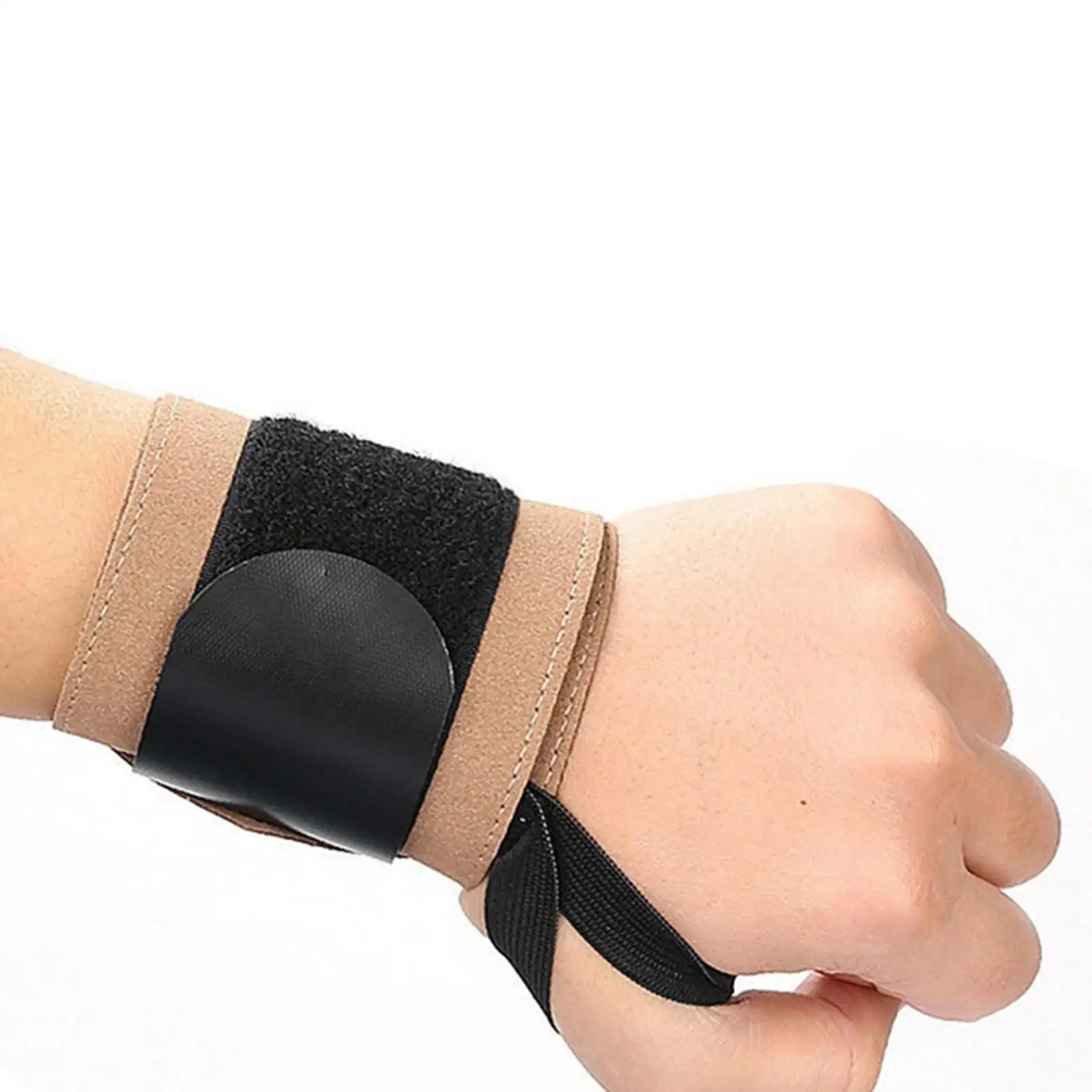 Weight Lifting Wrist Wrap Adjustable Support Brace Compression Strap for Bodybuilding Strength Training