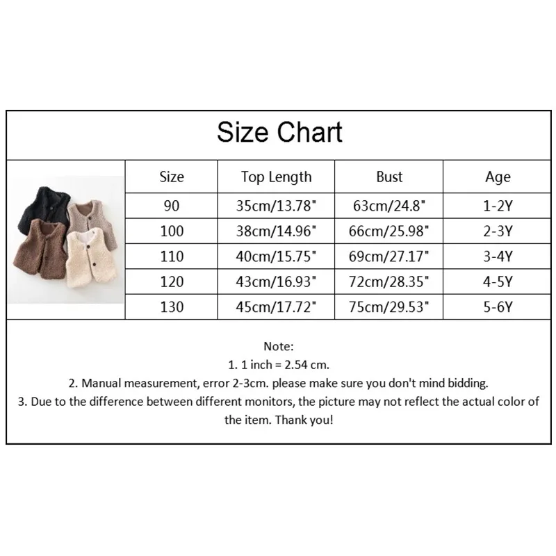 Autumn Winter Baby Lamb Wool Plus Velvet Waistcoat Girls Boys Plush Vest Single Breasted V Neck Child Warm Fashion Warm Coat