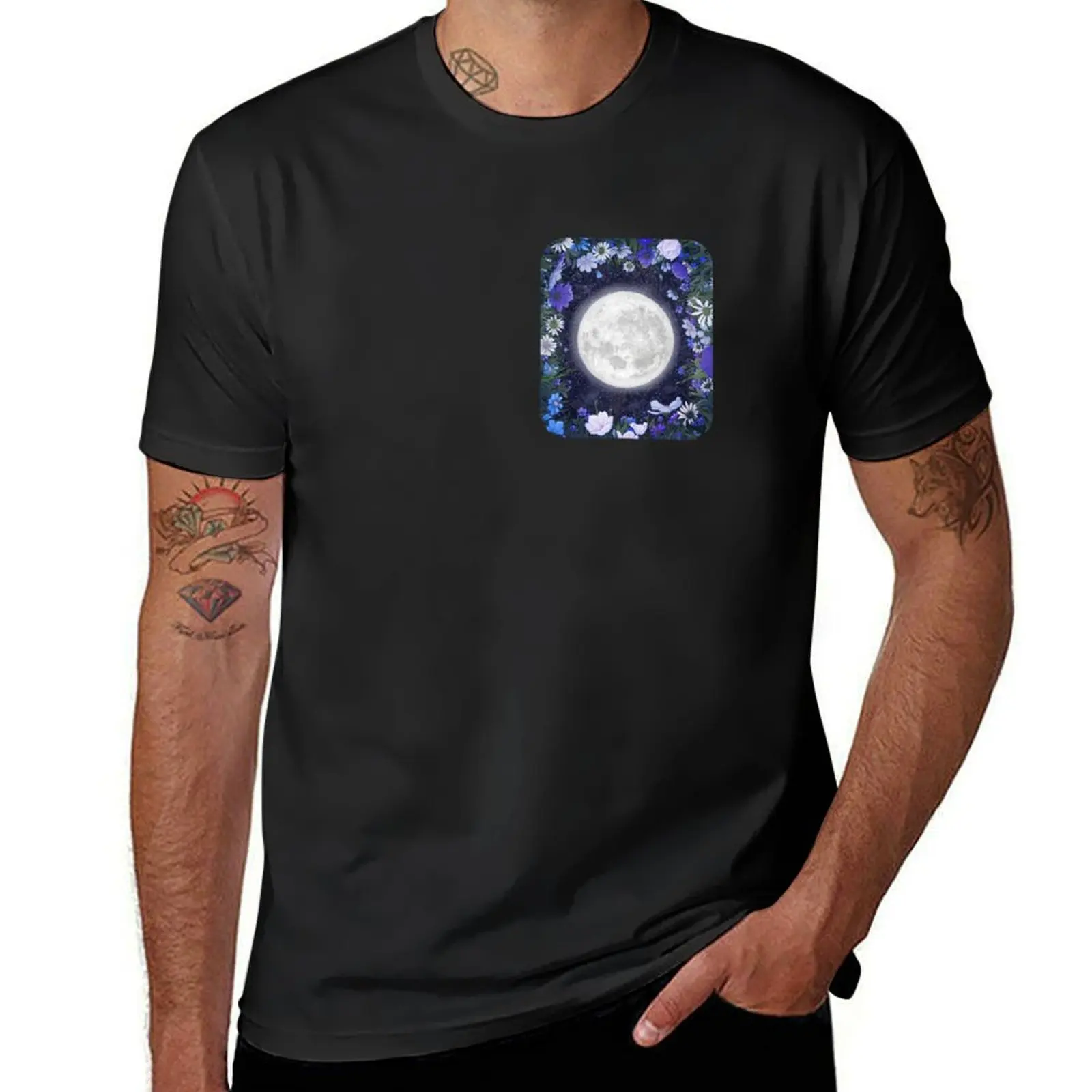 

Midnight in the Meadow Blue T-Shirt vintage tees cute clothes sports fans mens graphic t-shirts