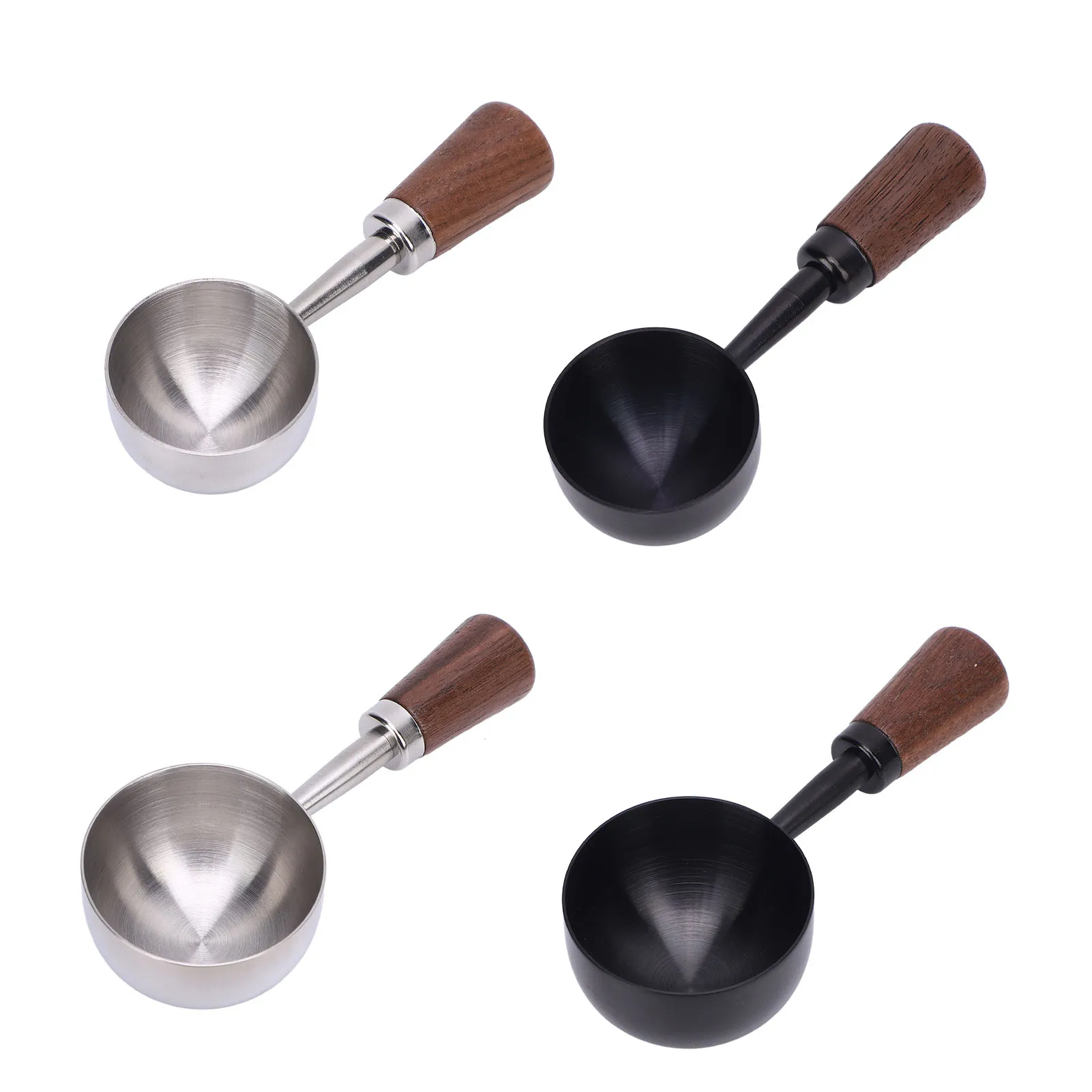 Retro Stainless Steel Coffee Spoon Coffee Scoop Practical Multi Functional Ergonomic Easy To Wash Prevent Hot for Kitchen