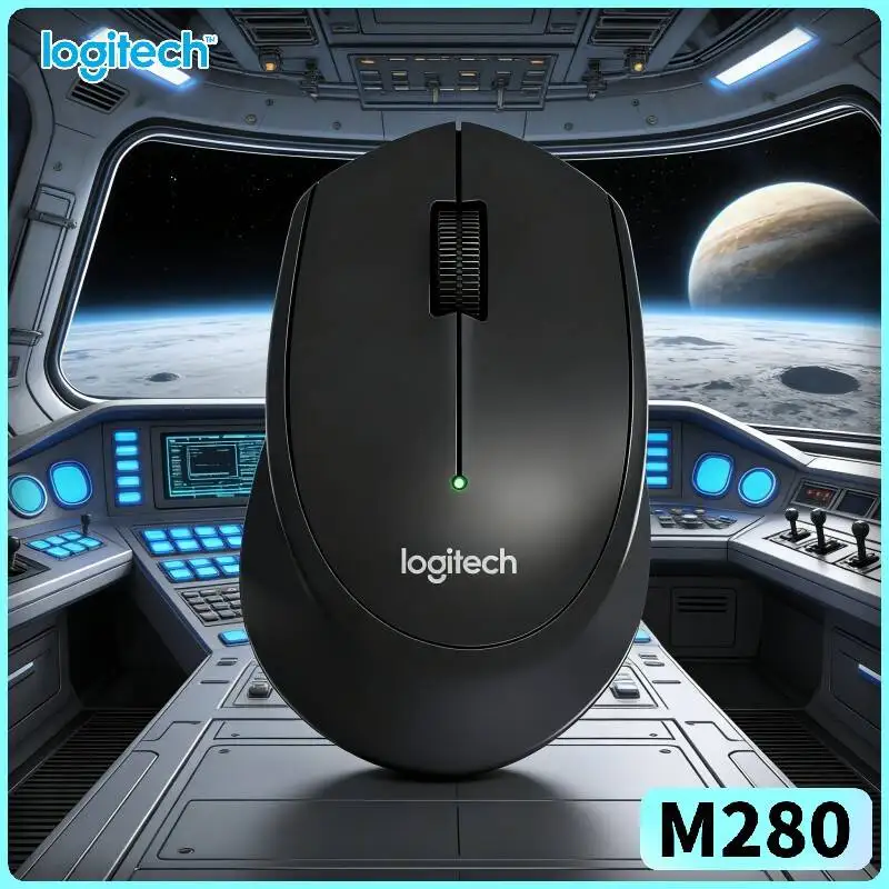 

Logitech M280 Wireless Optical Mouse Sensor Protection Shell 2.4GHz 1000 DPI Steady Cursor Glide for PC Windows Mac
