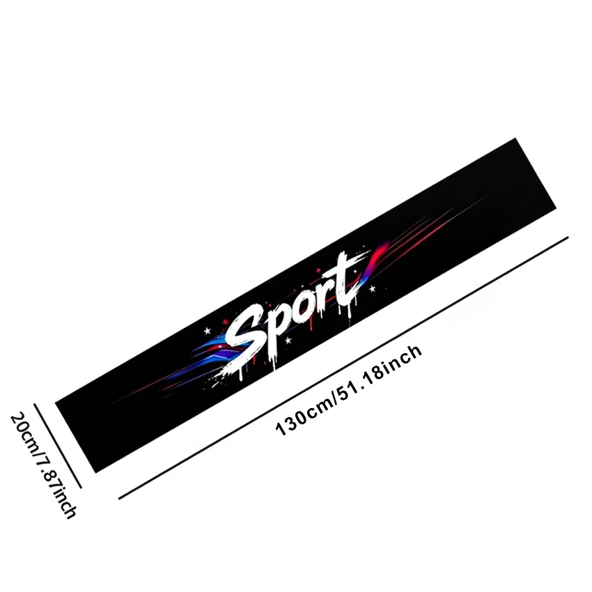 Car Windshield Sticker Car Sports Stytle Personalized Decoration Stickers Scratch-Resistant Windshield Self-Adhesive Stickers