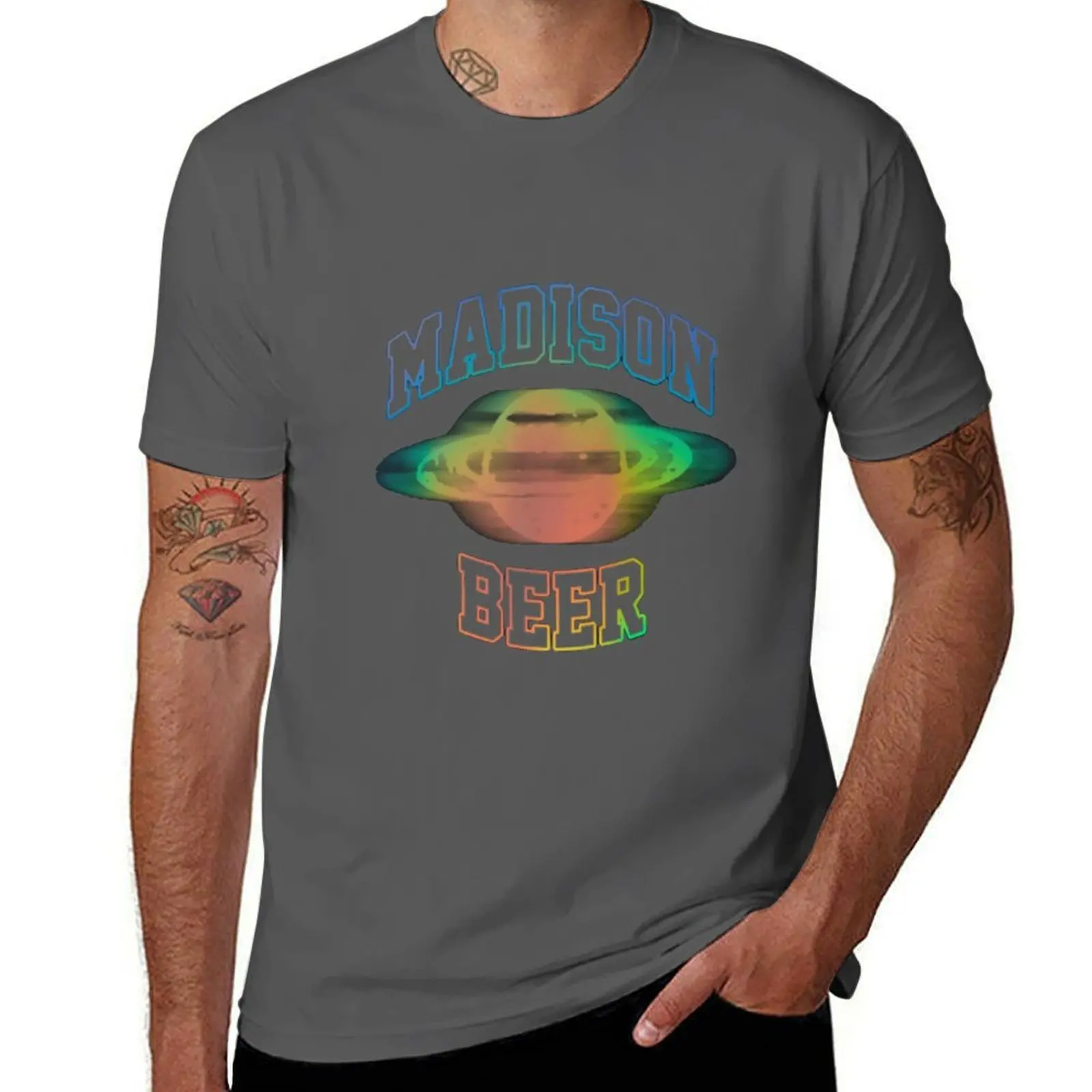 

Madison beer dark T-Shirt Lightweight Print T-Shirt