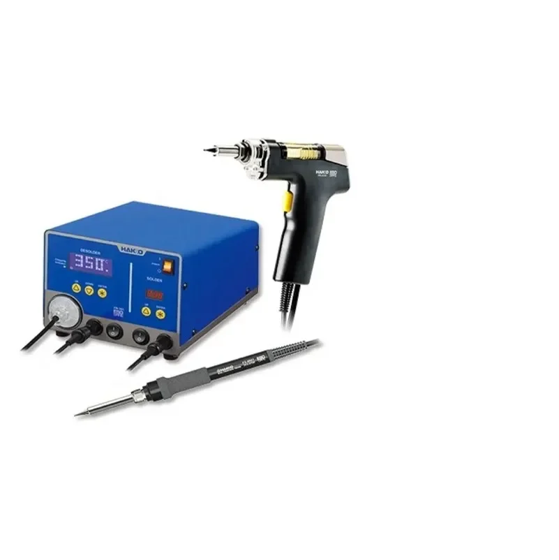 Digital Repair System FR701 ORIGINAL 2-Port Soldering Iron Desoldering Tool Lead Free ESD FR-701 2-in-1 Rework Station