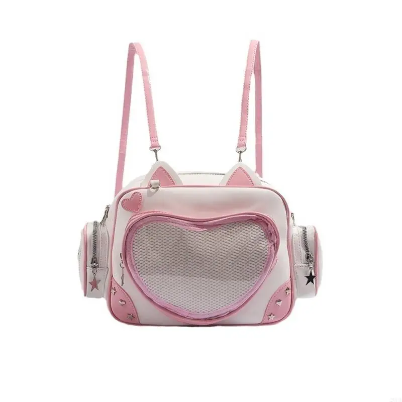 

Women's Backpacks with Lovely Cats Theme and Functional Compartments Shoulder Bag PU Crossbody Purse for Essential 20CA