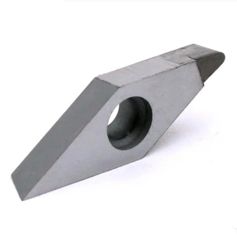 Lama girevole in alluminio diamantato PCD per lavorazione in lega di alluminio VBGT VCGT 110302 ad alta lucentezza con buona superficie