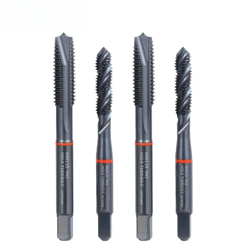 1PCS YG HSSE OX Metric Spiral FlutedT1809/Pointed TapT1829 Fin Thread Red Ring M25-M36 Machine Screw Thread Taps M25M26M27M28M30