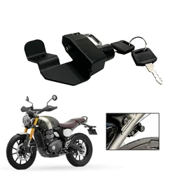 For Speed400 Scrambler400X Speed 400 Scrambler 400X 2024-2025 Motorcycle Helmet Lock Anti-theft Security Mount Hook
