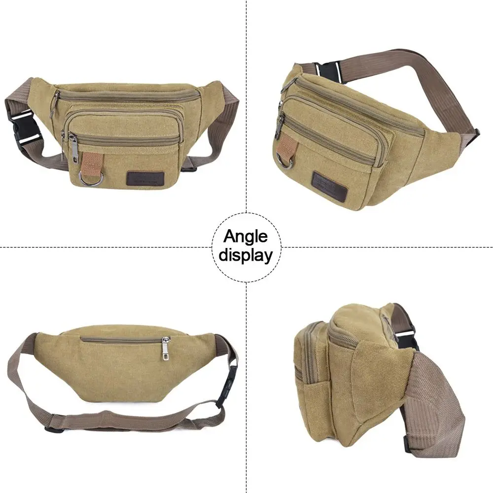 Nuova marsupio in tela, marsupio per telefono, borsa da viaggio, marsupio da uomo, marsupio, marsupio alla moda
