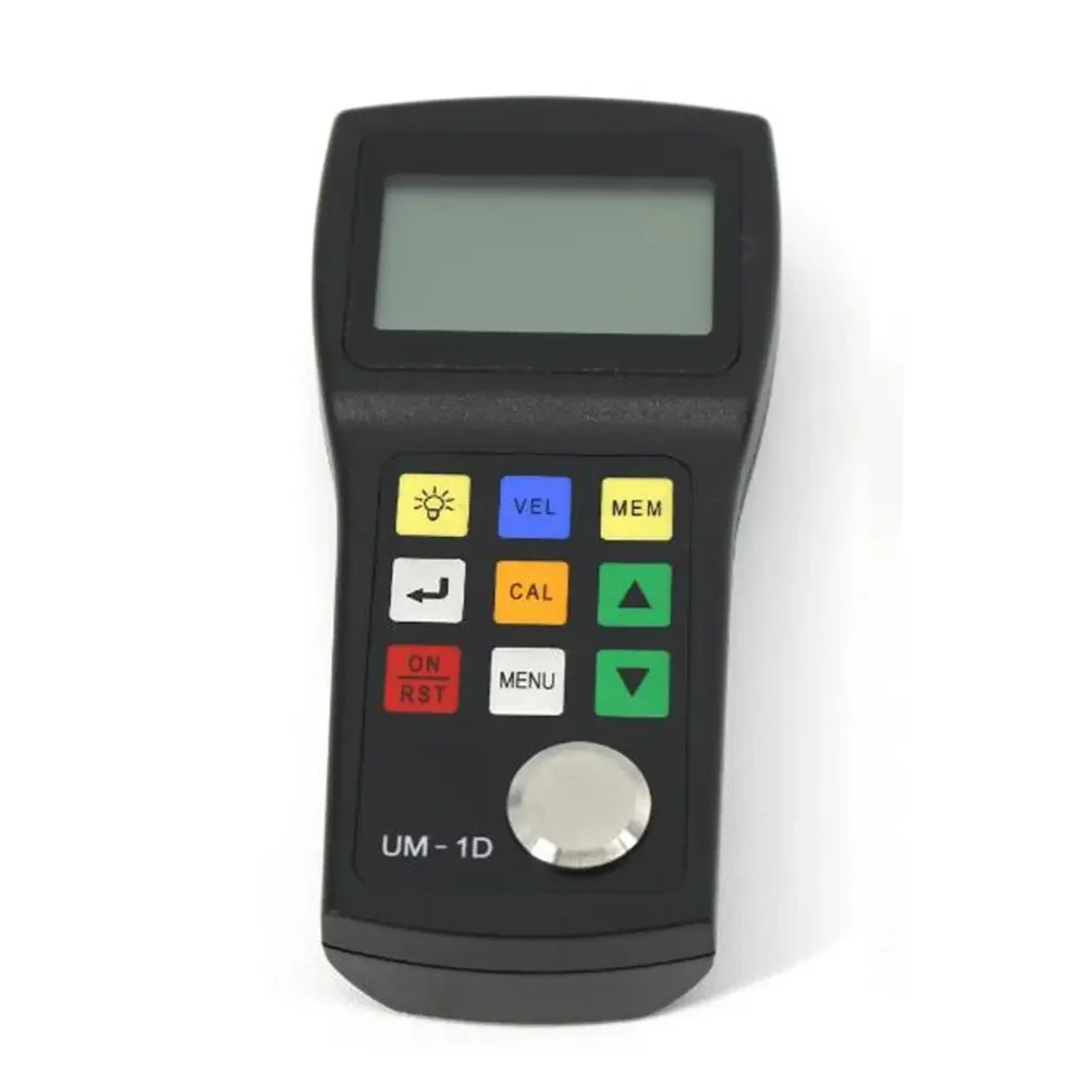 Through Paint Coating Ultrasonic Thickness Gauge Tester Meter 0.0 i' to 12'' with PT-08 Probe Transducer Pulse-Echo Mode Echo-Ec