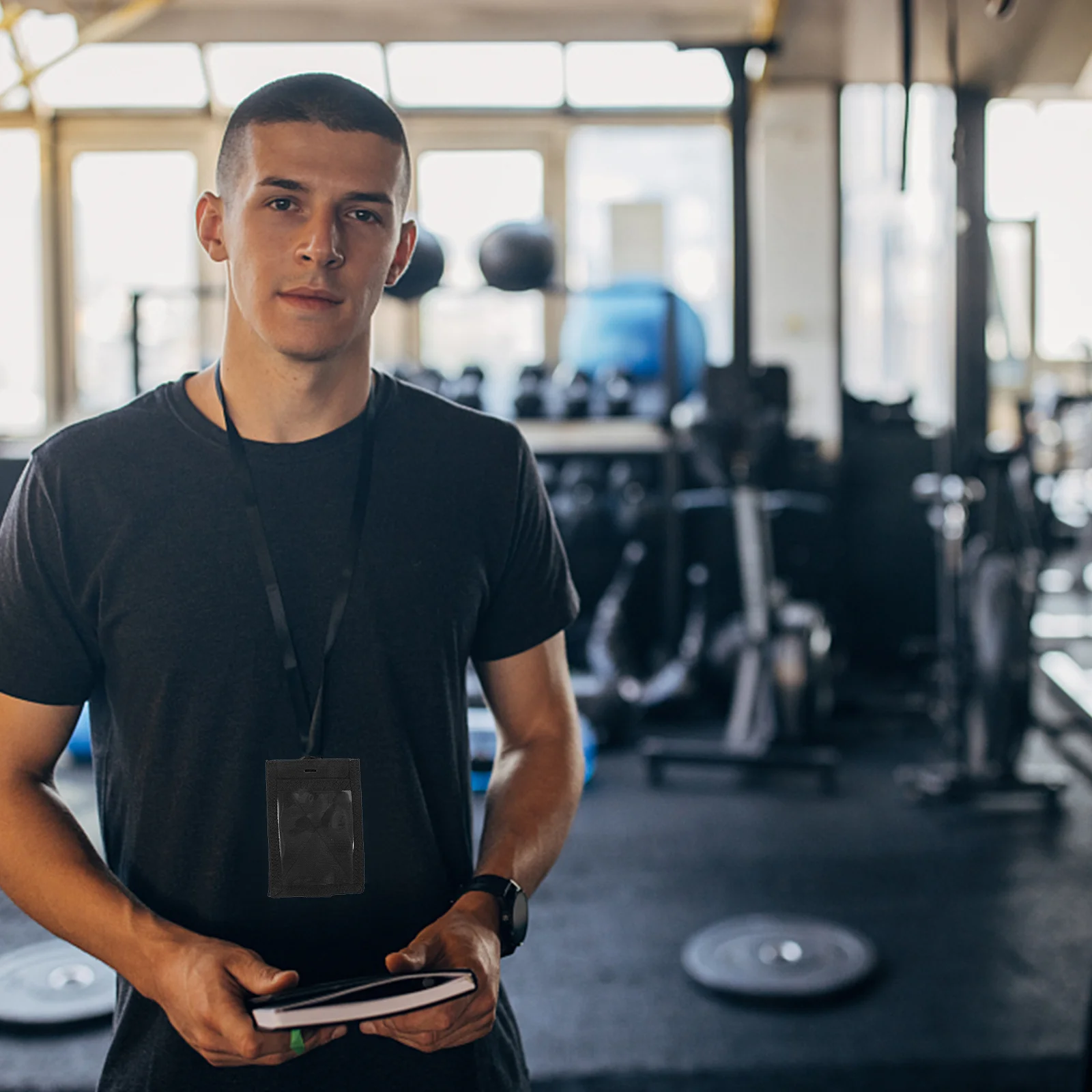 

Portable Oxford Cloth Tactical Badge Id Cards Cover Work Cards Holder for Students Office School Ids Tactical Badge