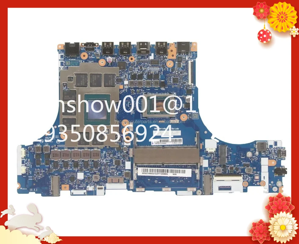 5B21B90027 for Lenovo Legion 5 Pro-16ACH6H Motherboard AMD R7 5800H RTX 3070 8G Tested 100% Working
