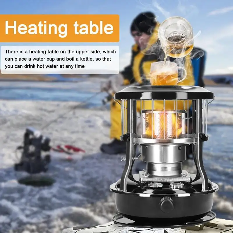 

Outdoor Warming Heaters Portable Handheld Paraffin Stoves Winter Backpacking Camping Fishing Warmer Stoves Cold Weather Heaters