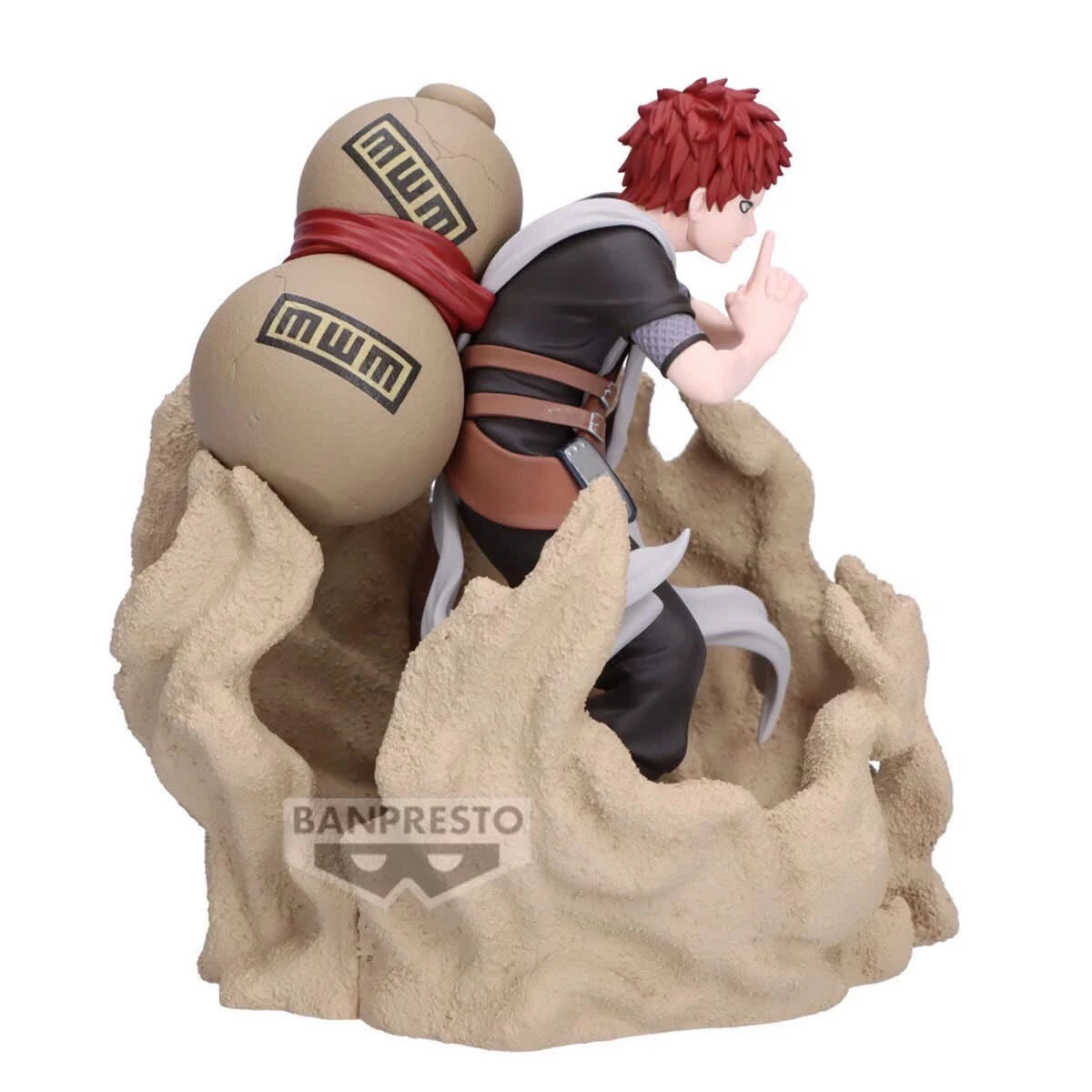 

Original BANDAI Banpresto Naruto Gaara Combination Battle Anime Figures Fine Collectible Model Toys 12cm Ornaments