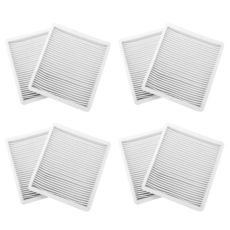 8 قطعة مكنسة كهربائية مرشح الغبار فلتر Hepa ل Sc4300 Sc4470 الأبيض Vc-B710W الأنظف اكسسوارات أجزاء