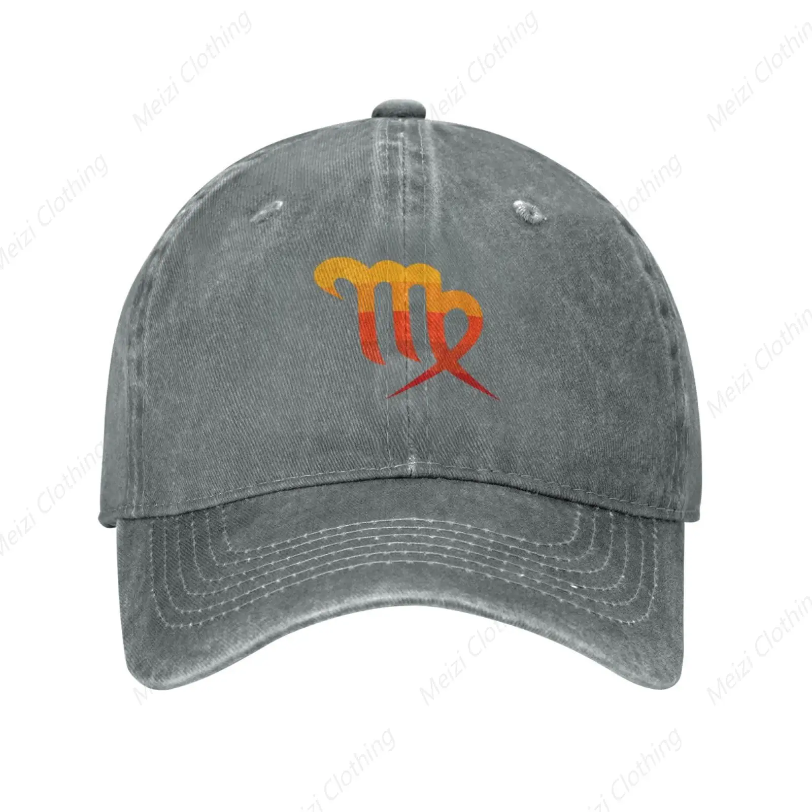 

Constellation Virgo Logo Pattern Men's Outdoor Sports Baseball Hat Women's Hat Cotton Truck Hat Adjustable Dad Hat