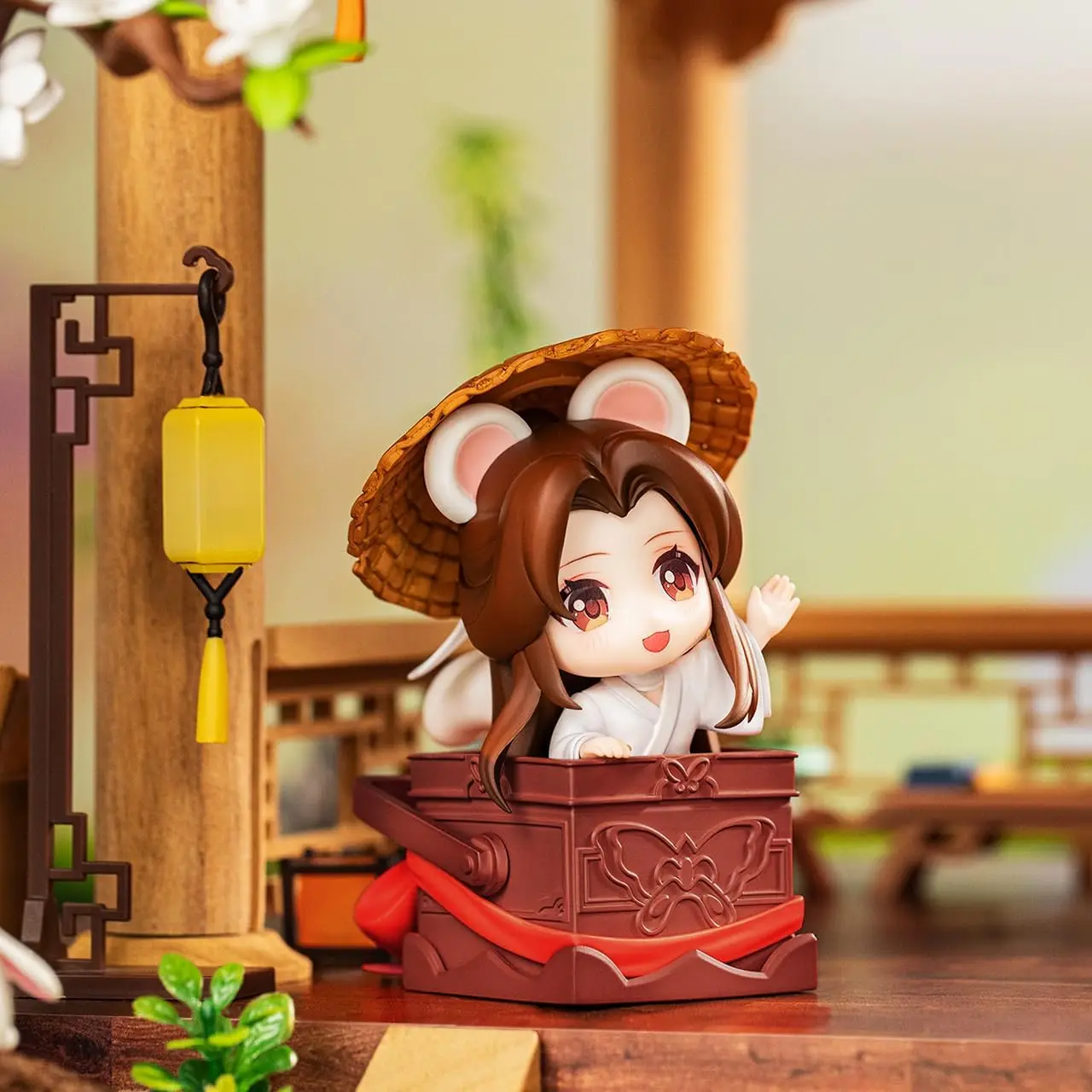 

Аниме-фигурка, милая статуя Сили Лиан и Хуа Ченг, официальная статуетка благословения небес для фанатов