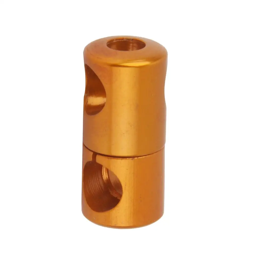 Tent Pole Connector Buckle Aluminium Alloy 8.5mm Rods Swivel Arc Accessories for Camping Awning Shelter view 2