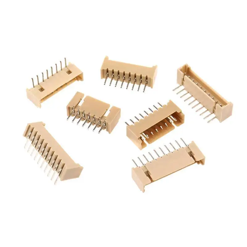1000~2000 Stück 1,25 mm gerade Buchsenleiste, gebogener weiblicher Stecker, Direktstecker 2P 3P 4P 5P 6P 7P 8P 9P 10P, hochtemperaturbeständig – Detail 4
