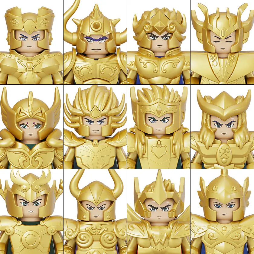 Новые конструкторы Saint Seiya DY557-561S 2026 года: мини-фигурка Саори Кидо и аксессуары – идеальный подарок для детей на Хэллоуин и Рождество