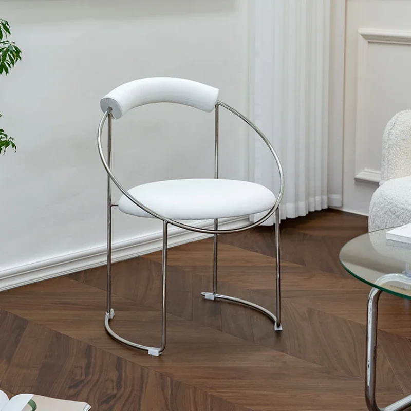 Nordic Luxus ins Stil Esszimmers tuhl Rücken Kommode Make-up Stuhl Kommode Hocker Schlafzimmer Sillas de Comedor Wohn möbel