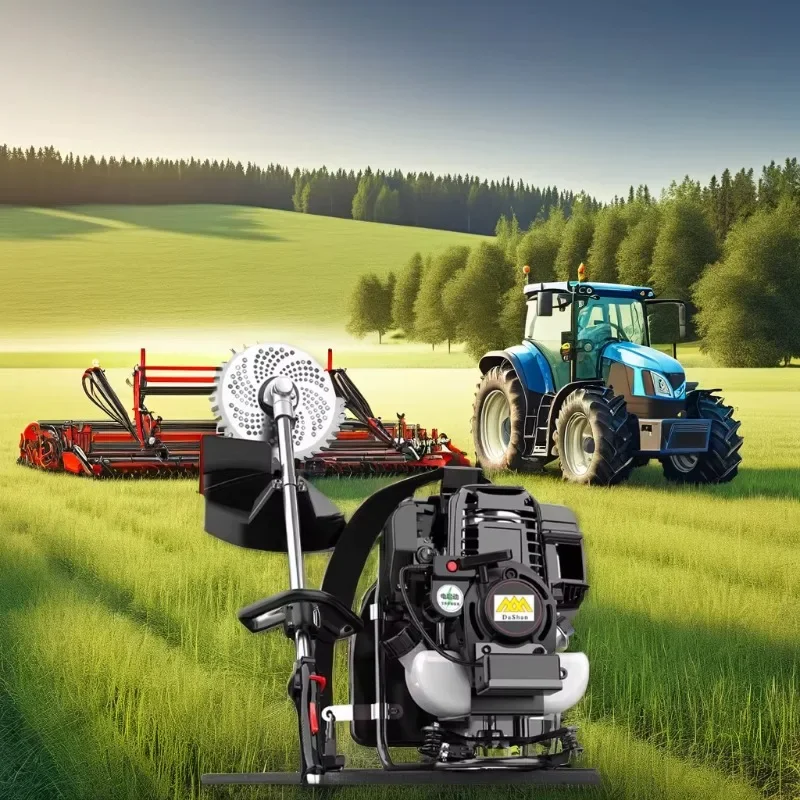 DS-99 Original Factory High Quality 4-stroke Knapsack Multi-functional Mower Mini Power Weeder Grass Cutter Cultivator