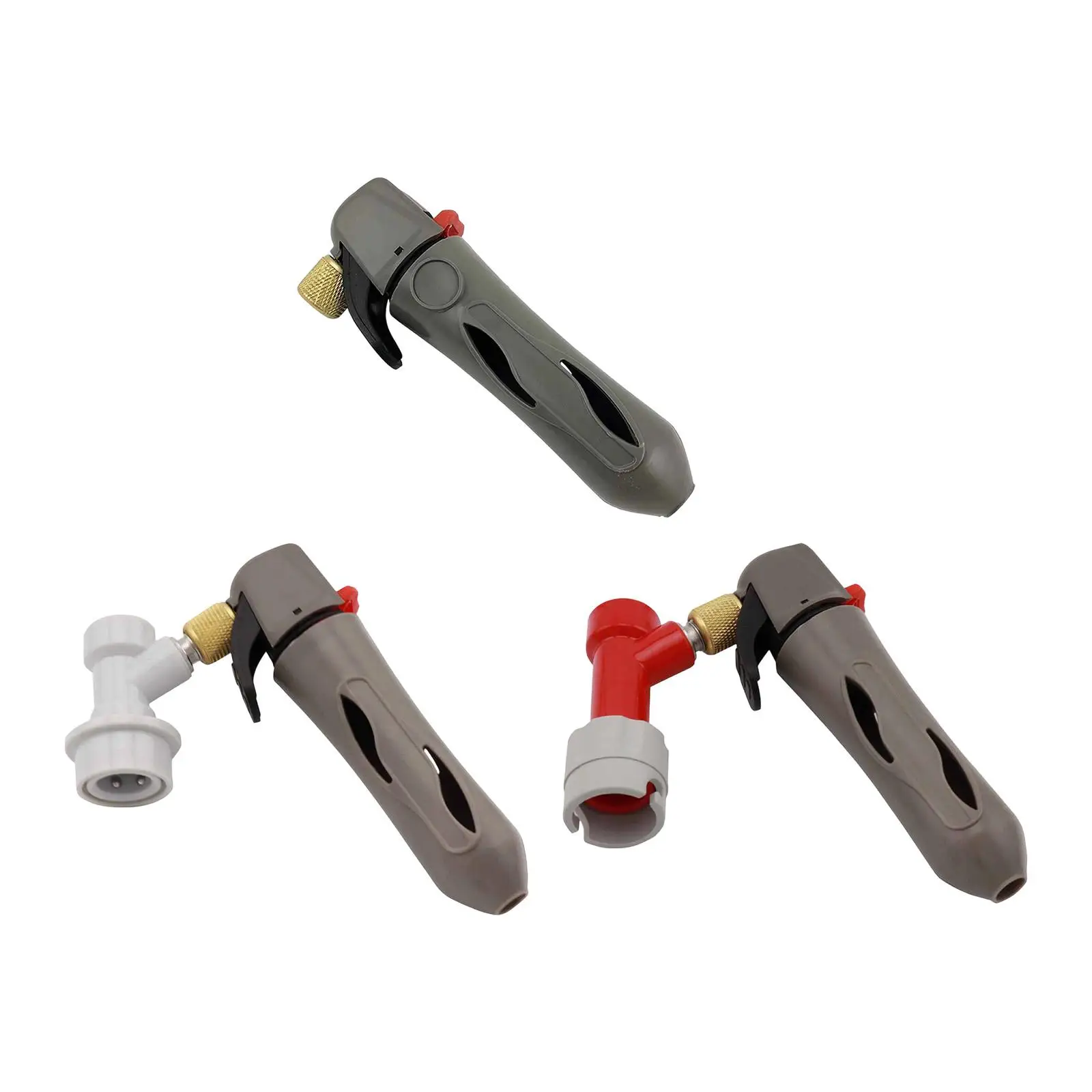 

Handheld Beer Dispenser Portable Keg Charger CO2 Injector Device Quick Connect for Homebrew Soda Valve Keg