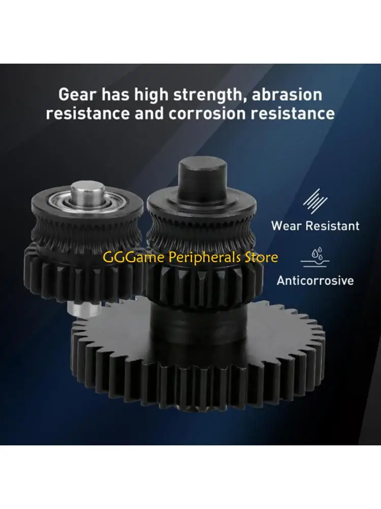 

U55B Высокопрочная шестерня экструдера, обновленная сборка из закаленной стали, замена шестерни экструдера для 3 V2, аксессуары