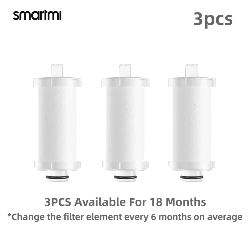 Smartmi Toilet Seat Filter Element for Smartmi Toilet Seat Upgrade Version Spiral Filter Element 5μm Filtration PP Cotton