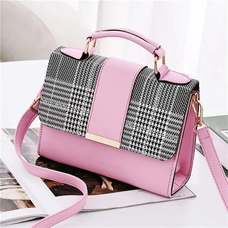 New Arrival Retro Women Handbag High Quality Ladies Crossbody Messenger Bags  PU Leather Female Flap Shoulder Bag