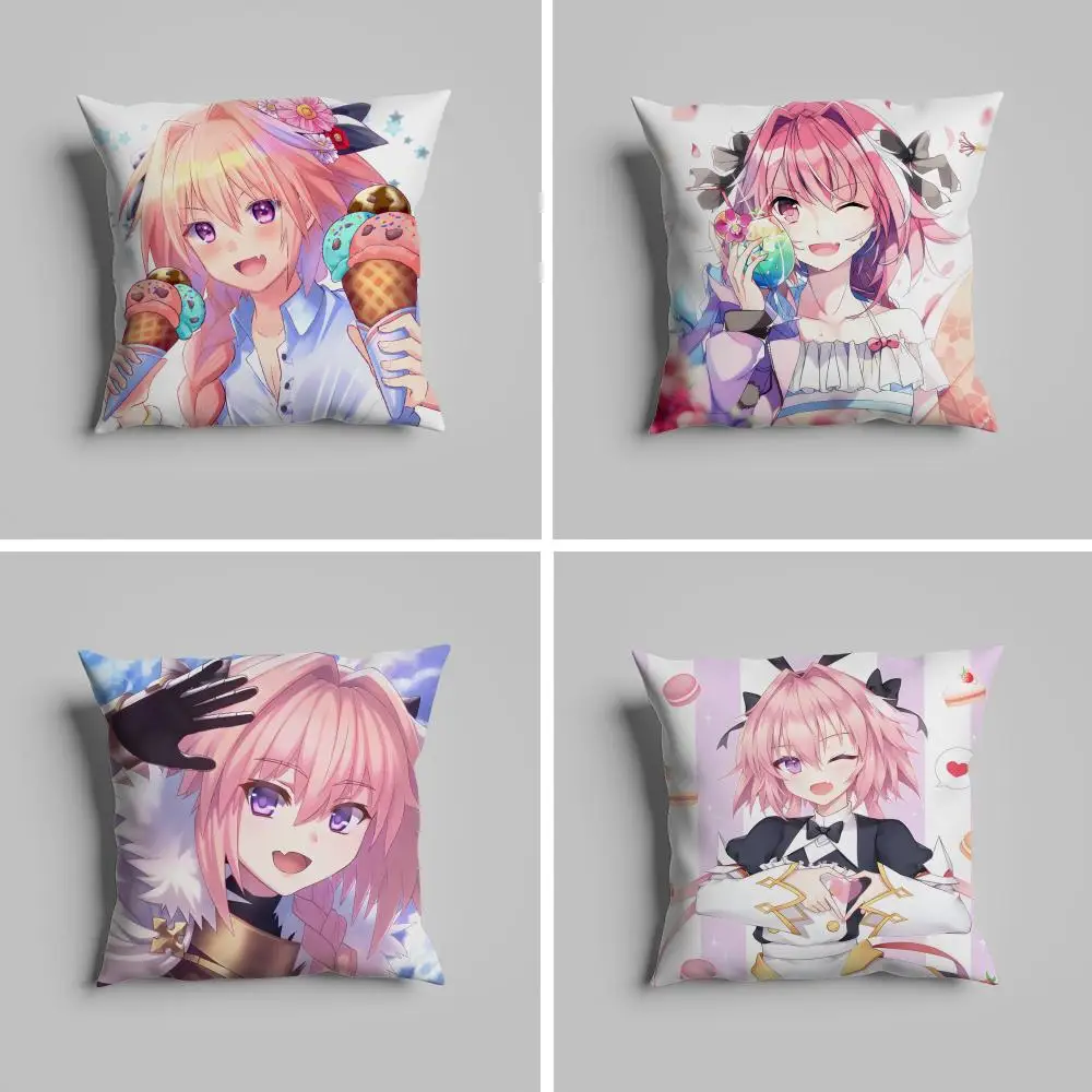 

Fate Apocrypha Astolfo Anime Pillow Case luxurious home office, sofa decorative Multi sized car seat cushions, pillowcases