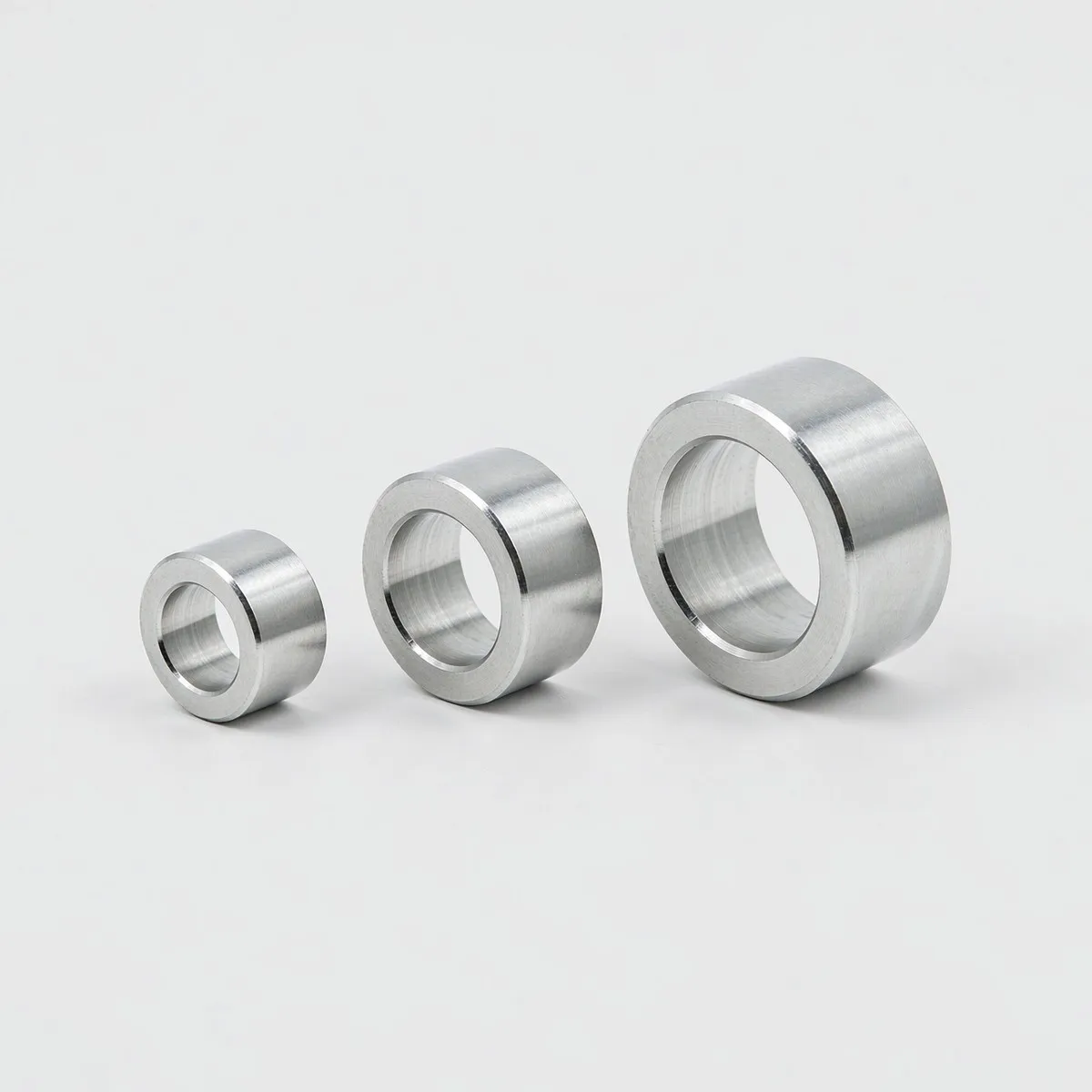 Inner Dia 7mm 8mm 9mm 304 Stainless Steel Bushing Washer Gasket Unthreaded Round Hollow Standoff Spacer Sleeve Length 2-45mm