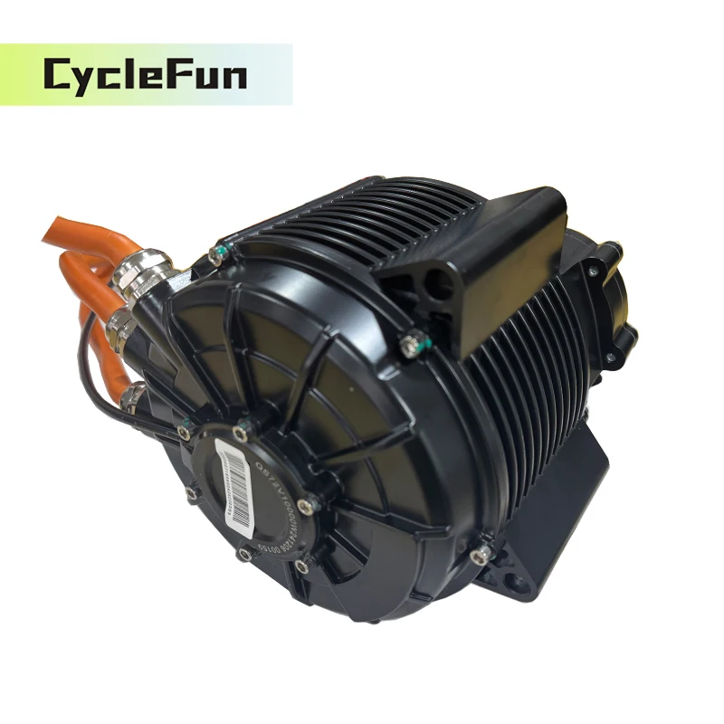 

QS165 60H 10KW V3 PMSM Mid Drive Motor with 1:2.37 Gearbox with Sprocket Hall Version For Off Road Moped