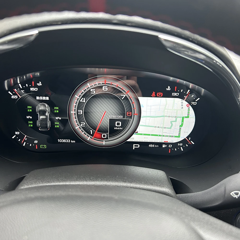 Painel de instrumentos digital do painel LCD do carro de 12,3 polegadas Xstlink, adequado para Chevrolet Malibu XL 2015-2022 Linux velocímetro