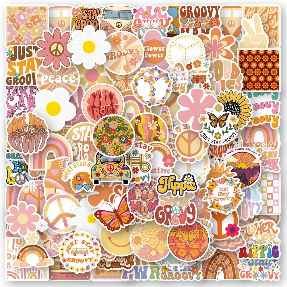 10/30/50/100PCS Cute Stuffed Cartoon Stickers Kawaii Girls Decorative Scrapbooking Water Bottle Laptop DIY Kids Sticker Decals