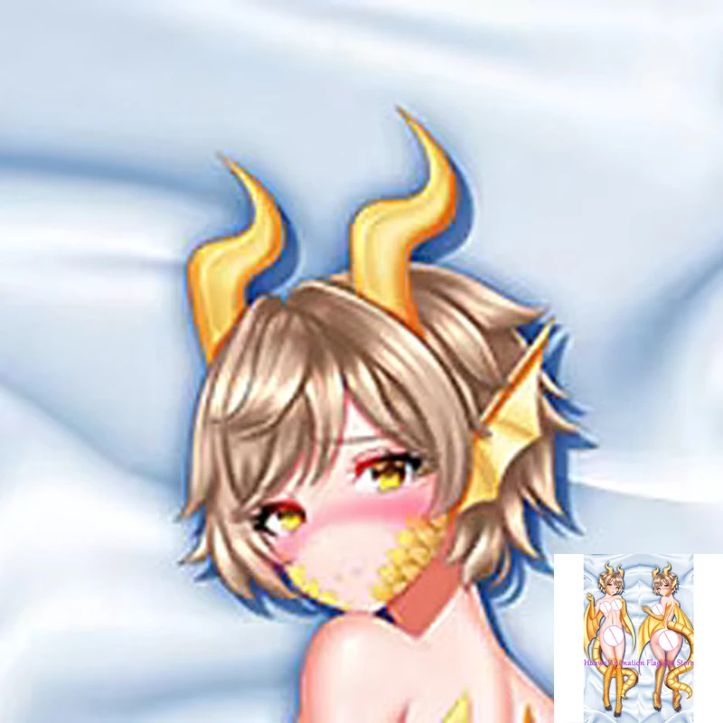 

Dakimakura Anime Pillow Cover Goldy Wygorn Double Sided Print 2Way Cushion Cover Xmas Gifts