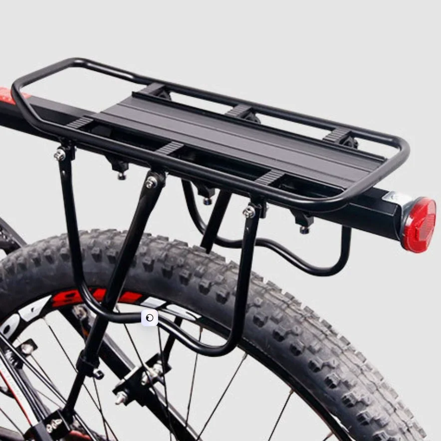 Suporte para Bagageiro de Bicicleta, Compatível com Bicicletas de Montanha de 20-29 Polegadas e Bicicletas Fat Bike de 4.0 Polegadas