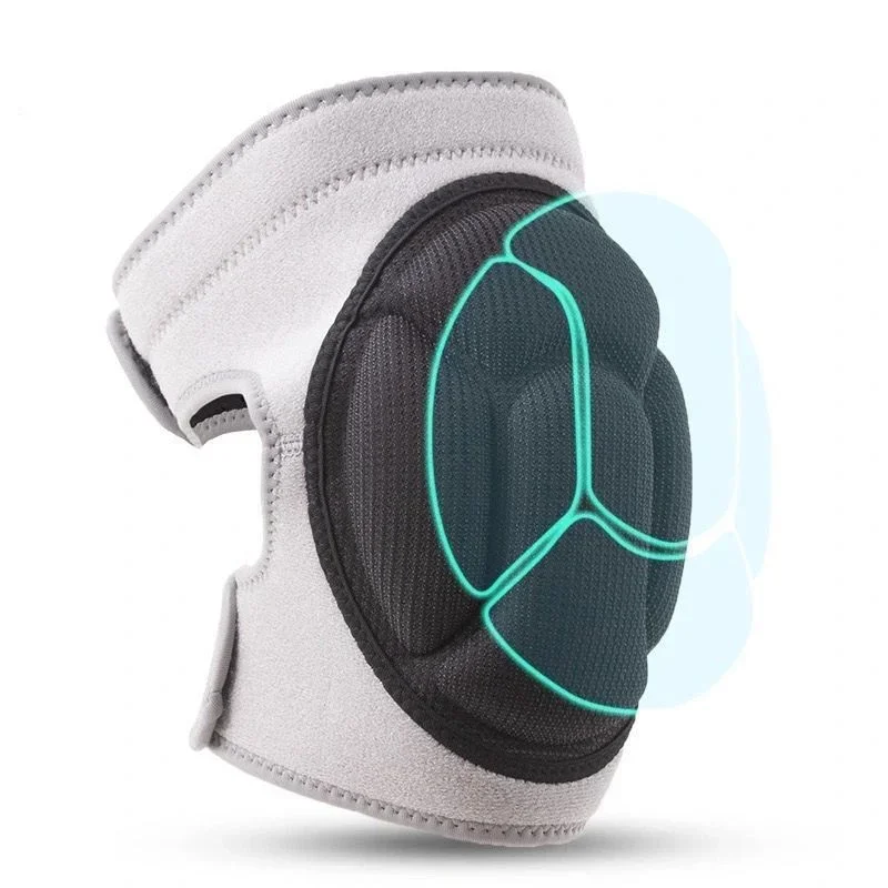 1 قطعة الرياضة المضادة للتصادم الإسفنج المضادة للسقوط منصات الركبة كرة القدم كرة السلة اللياقة البدنية الأسطوانة التزلج واقية المضادة للسقوط #5