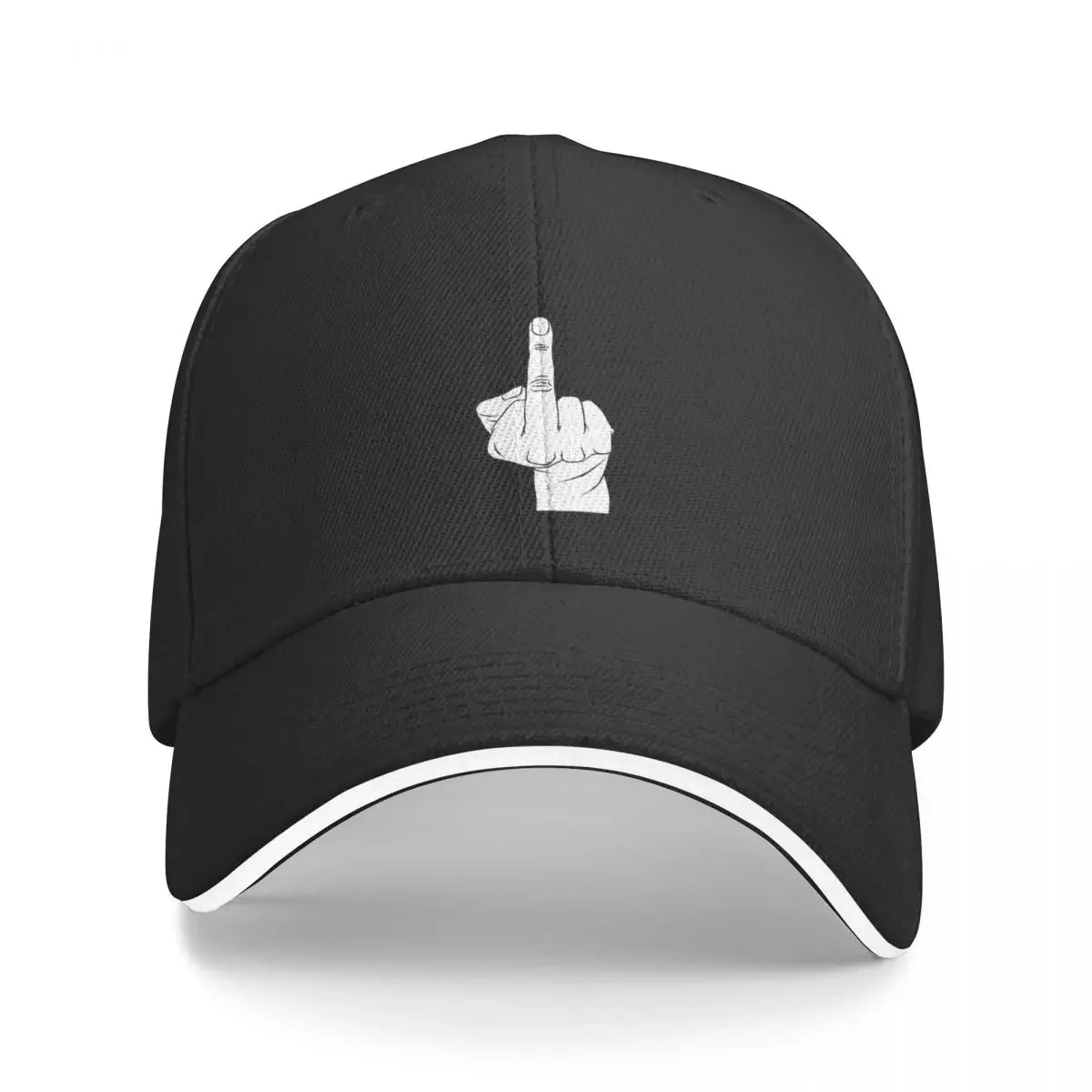 Middle finger Baseball Cap Trucker Hat cute Golf Wear Kids Hat Men's Luxury Women's