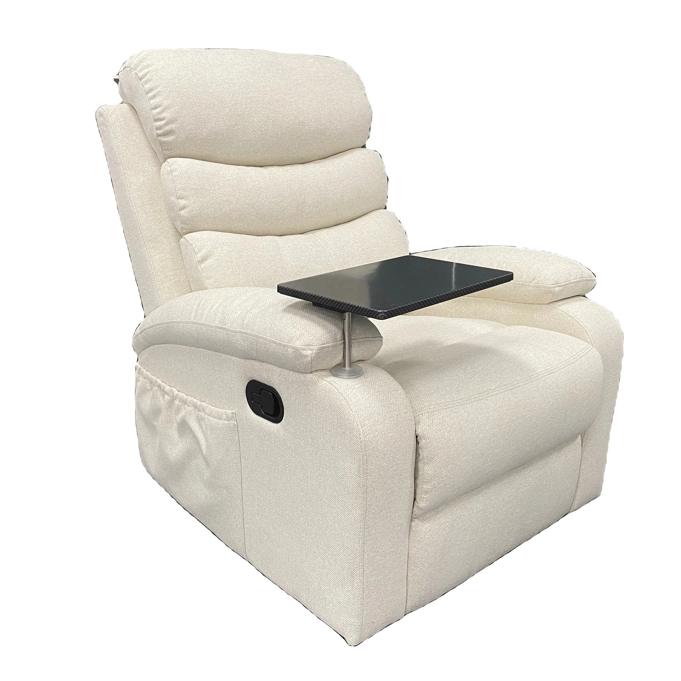 

zz Latest Design Factory Direct Sale fabric Home Cinema Seats Recliner Chair