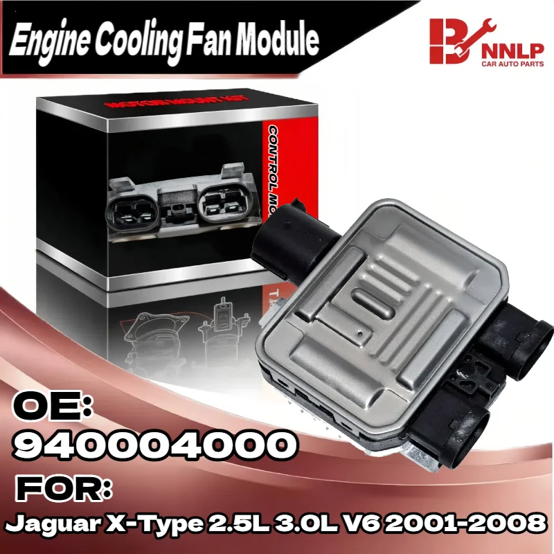 

Radiator Cooling Fan Control Module Compatible with Land Rover Freelander Cooling Fan Unit Control Module Replace 940004000